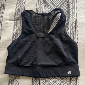 Black Lululemon Sports Bra
